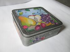 Collectable Embossed Churchill Chocolate Biscuit Tin Pre-Owned.