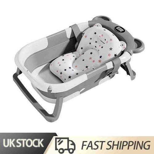 Foldable baby bath tub with - bath,