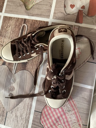 Converse pumps brown suede - converse,
