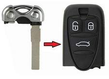 Uncut Emergency Key Blade for