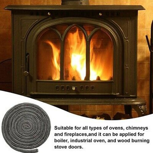 Stove rope fire seal - fire,