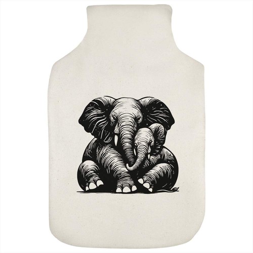 Elephant cuddles hot - 'elephant, water