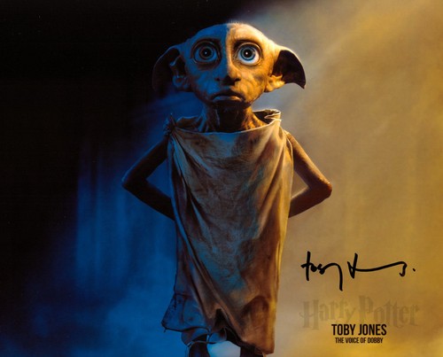Toby jones signed 10x8 photo - 10x8,