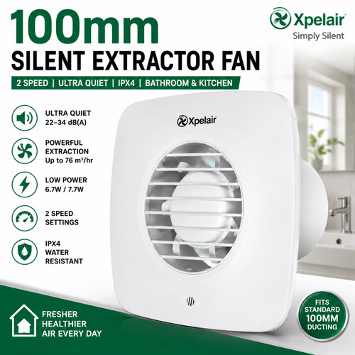 Xpelair bathroom extractor fan - bathroom,
