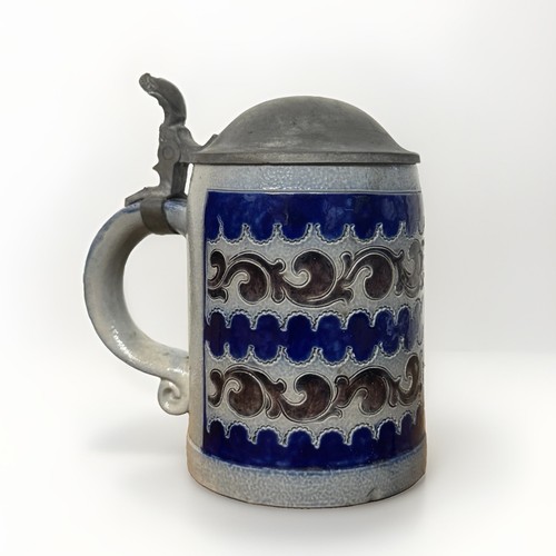 Beer tankard pewter - beer,