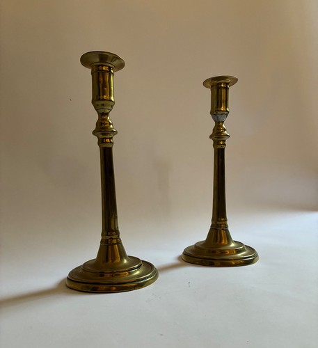 Pair brass antique - brass,