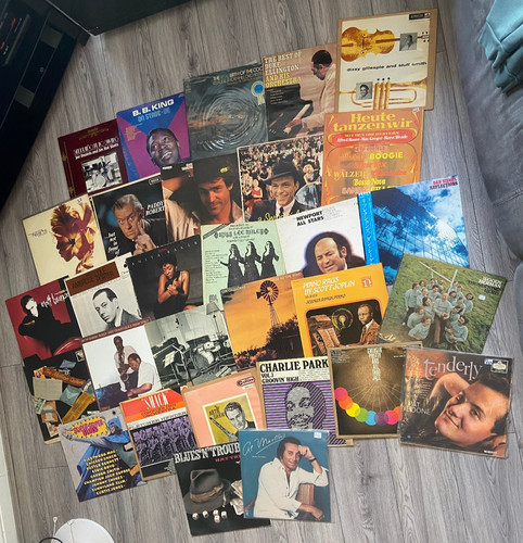 30x vintage jazz blues vinyl - jazz,