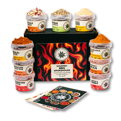 Gourmet bbq spice gift set - gourmet,