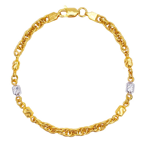 22ct yellow gold fancy - yellow,