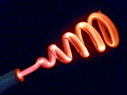 Electrode man neon - neon, penis