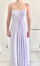 Kelsey Rose Lilac Strapless Embellished Bridesmaid Dress - Size 10 - RRP £150