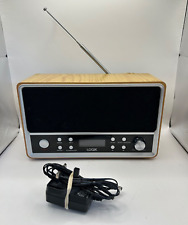 LOGIK LDABXRW13 DAB Radio Wood Effect With Mains Adapter