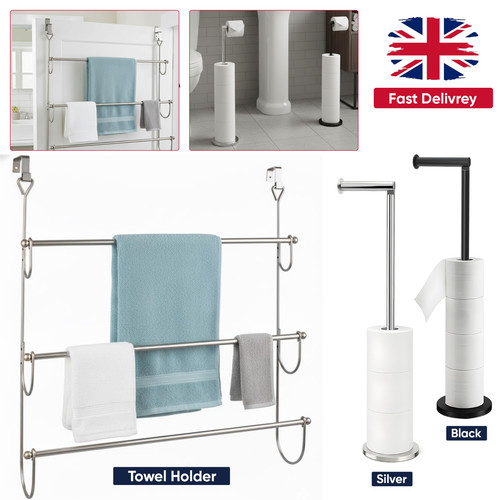 Chrome toilet paper holder - toilet,