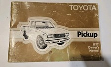 1977 Toyota Pickup Owners