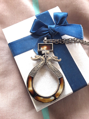 Miracle brooch with stones - brooch,