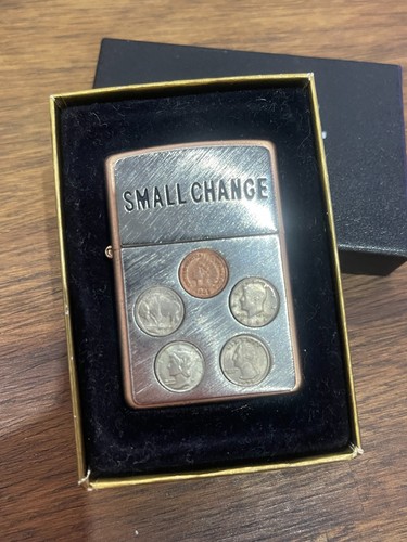 Zippo 2002 solid copper small - 2002,
