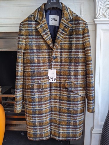 Zara men winter overcoat - zara,
