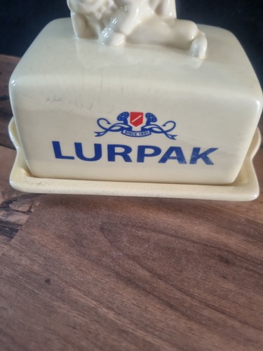Lurpak butter dish ceramic - butter,