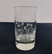 Vintage Drinking Glass With