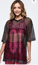 01 Zumba Mesh Top M