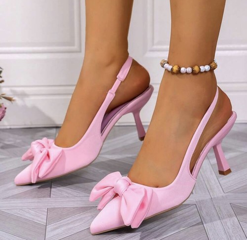 Ladies size pink inch - ladies, heel
