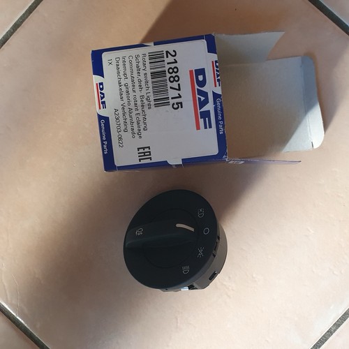 Daf light switch with - with, drl