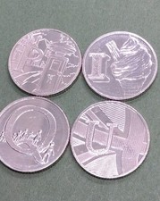 2019 - Letter P,Q,U,I - 10p