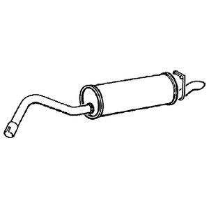 Klarius tail pipe - tail,