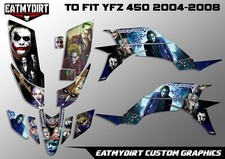 FOR YAMAHA YFZ 450 2004-2008 RAPTOR  FULL GRAPHICS KIT DECALS  STICKERS ATV QUAD