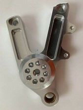 CycleCat Ducati SS Supersport 1991-1998 Spare Footpeg Hanger Bracket Silver Left