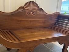 Antique Solid Wood Rare Bench