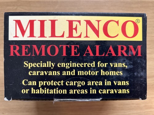 Milenco alarm security - alarm, system