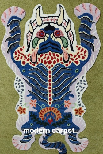 Tibetan tiger rugs - tiger,