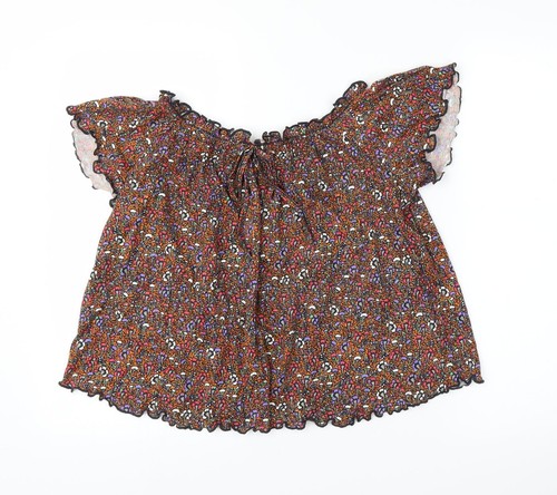 Primark womens orange floral - womens,