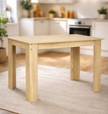 Wooden dining table seater - 4,