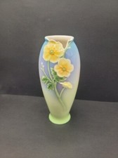 Franz Porcelain Vase Yellow