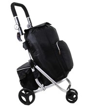 Large 4 Wheel Shopping Trolley