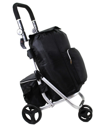 Large wheel shopping trolley - large,