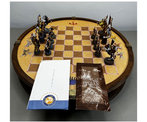 Franklin mint chess set - franklin,