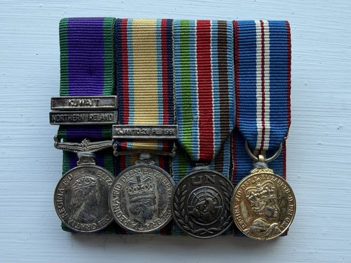 British miniature medal group - miniature,