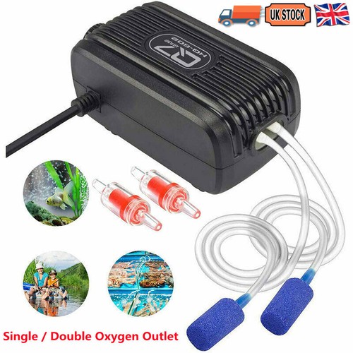 Silent aquarium oxygen pump - oxygen,