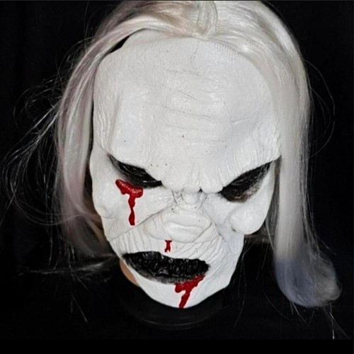 White zombie full face - zombie,