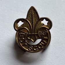 Scout Metal Lapel Badge. 