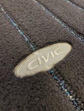 Civic EK4 SiR Honda Access Floor Mats Pin Stripe Rare Complete Set EK9 JDM DC2