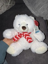 Keel Toys Christmas Polar Bear