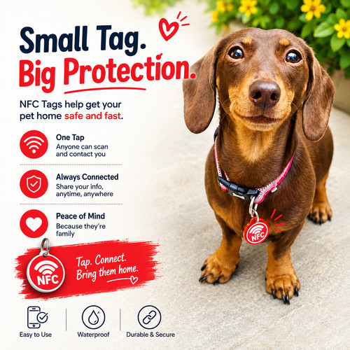 Nfc pet tag lost - nfc, dog