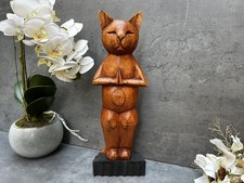 Yoga Figurine Cat Ornament