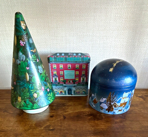 Christmas musical tins s - christmas,