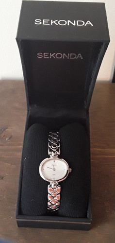 Ladies stainless steel sekonda - steel,