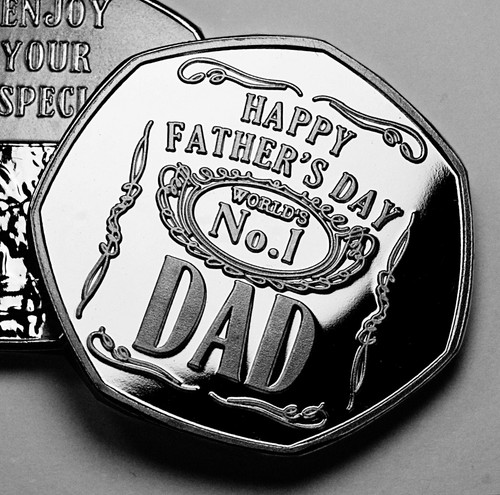 Happy father day silver - happy,